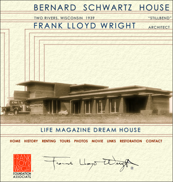 Not PC Bernard Shwartz House Frank Lloyd Wright [updated]